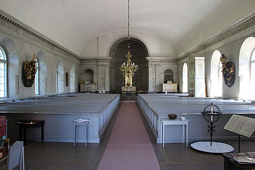 Forsmarks kyrka, interno