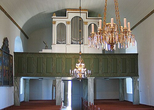 Kumla kyrka, intérieur