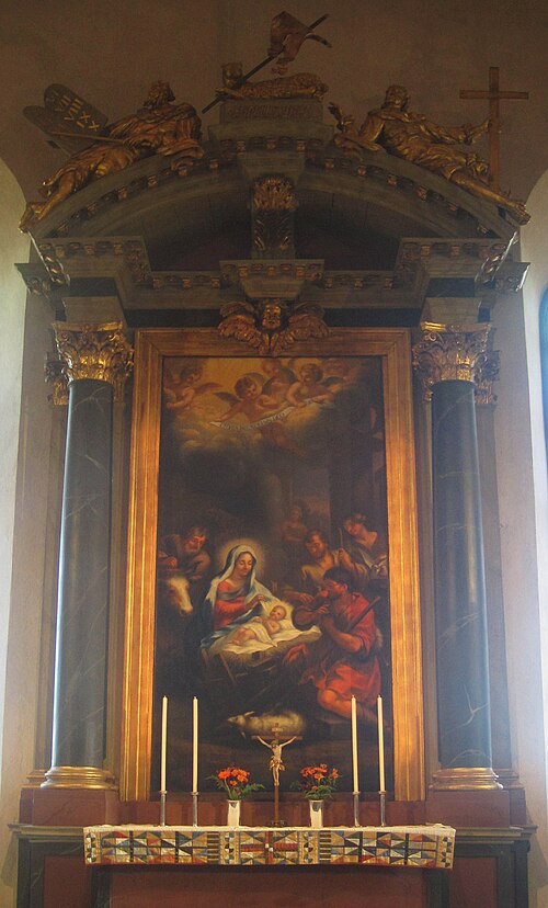 Mariefreds kyrka, intérieur