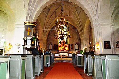 Västerfärnebo kyrka, intérieur