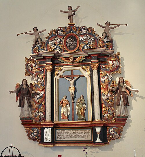 Öja kyrka, interno