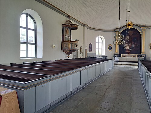 Gammalkils kyrka, interno