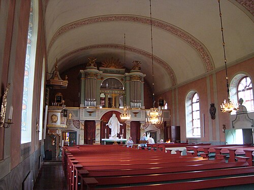 Garpenbergs kyrka, interno