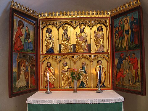 Kumla kyrka, intérieur