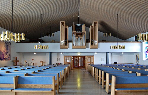 Lessebo kyrka, interno