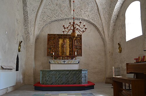 Lillkyrka kyrka, interno