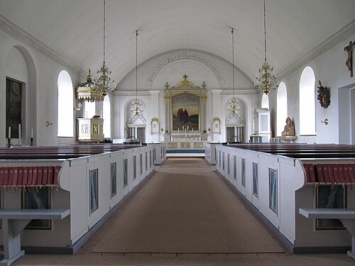 Lönneberga kyrka, interno