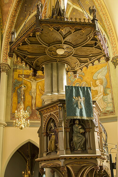 Oscar Fredriks kyrka, intérieur
