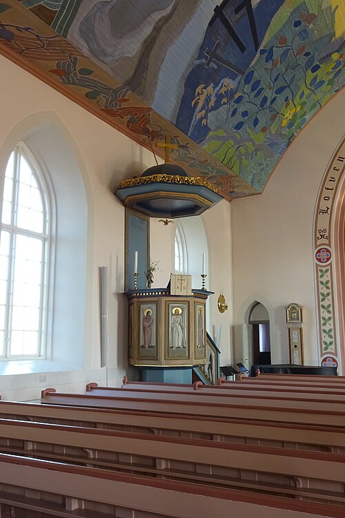 Öckerö nya kyrka, interno