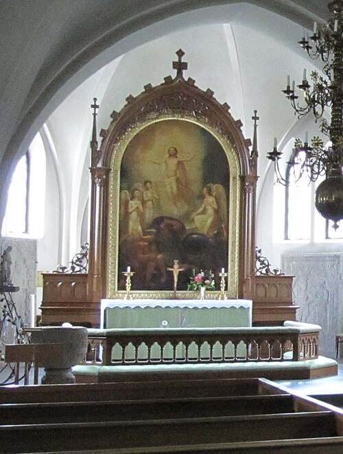 Strövelstorps kyrka, intérieur