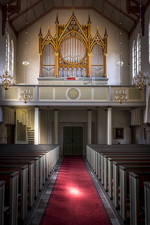 Undenäs kyrka, intérieur