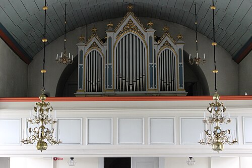 Vapnö kyrka, intérieur