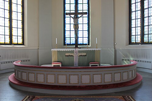 Västlands kyrka, interno