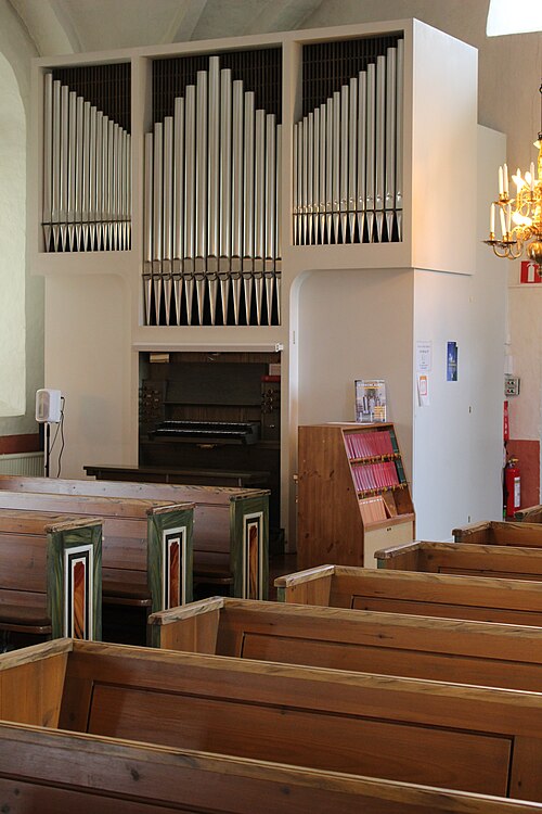 Våxtorps kyrka, intérieur