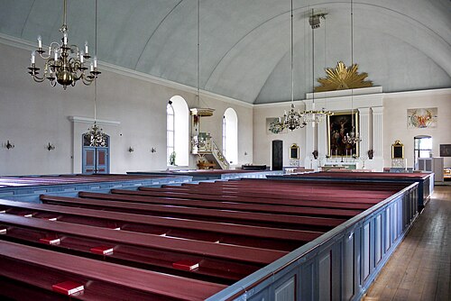 Bjursås kyrka, interno