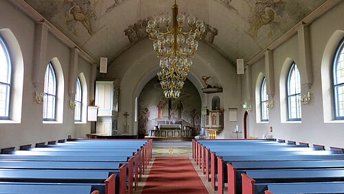 Gislaveds kyrka, interno