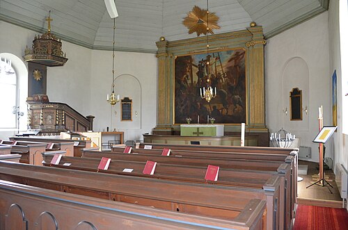 Lönsås kyrka, interno