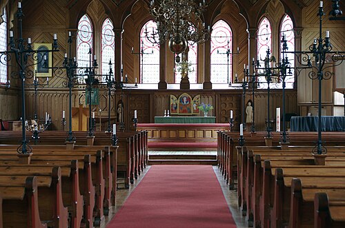 Nykyrka kyrka, intérieur