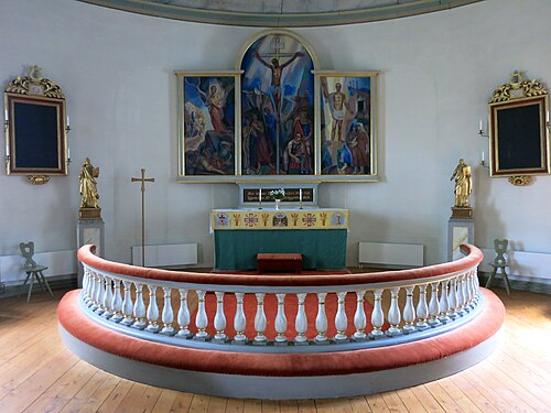 Nårunga kyrka, interno