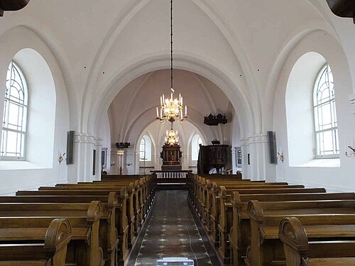Ullstorps kyrka, interno