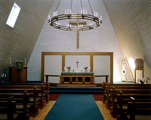 Överlida kyrka, interno