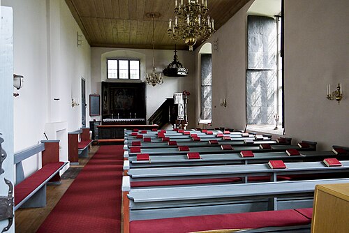 Bjursås kyrka, interno
