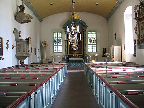Dörby kyrka, intérieur