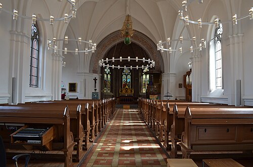 Limhamns kyrka, interno