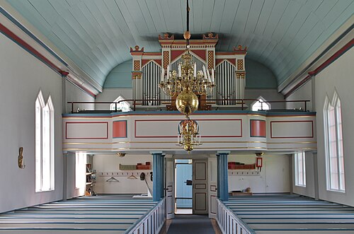 Mistelås kyrka, interno