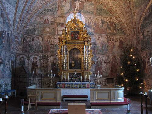 Rimbo kyrka, interno