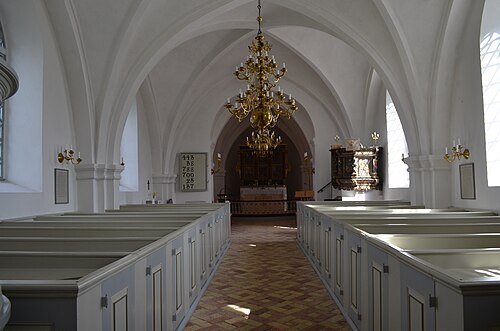 Stångby kyrka, interno
