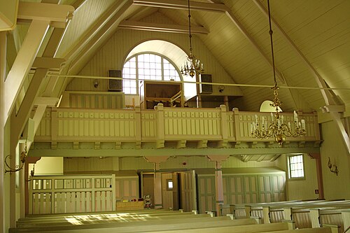 Gargnäs kyrka, intérieur