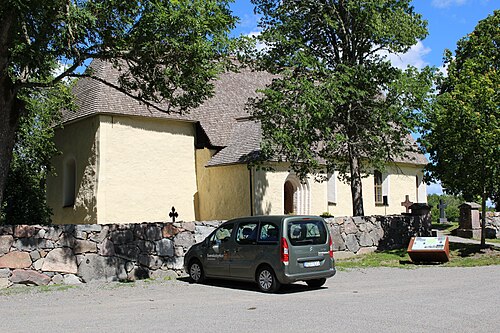 Gryta kyrka, interno