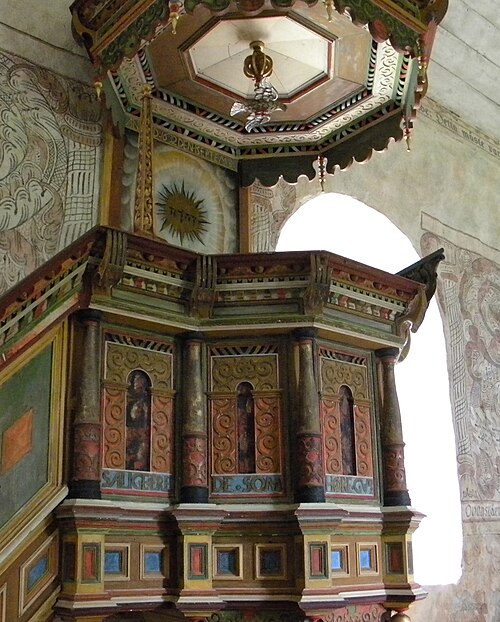 Ragunda gamla kyrka, interno