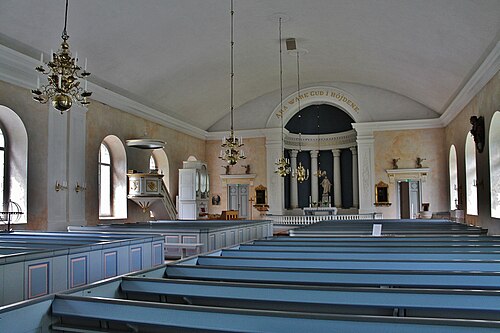 Korsberga kyrka, intérieur