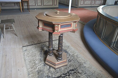 Kättilstads kyrka, interno