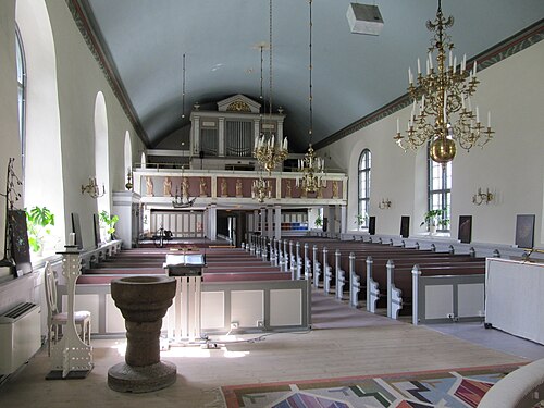Morups kyrka, intérieur