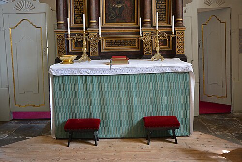 Ramdala kyrka, intérieur