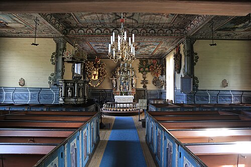 Brandstorps kyrka, interno