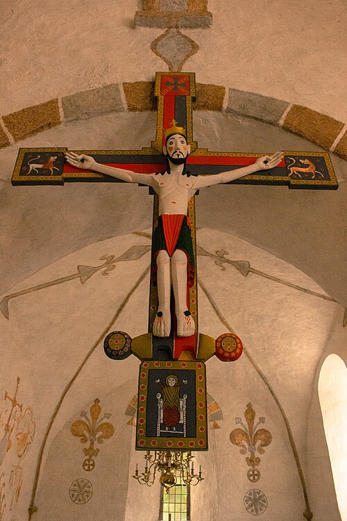 Halls kyrka, interno