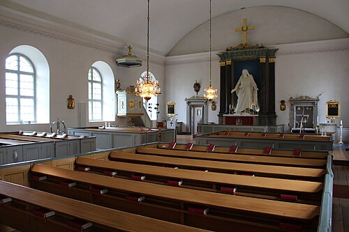 Hagby kyrka, intérieur