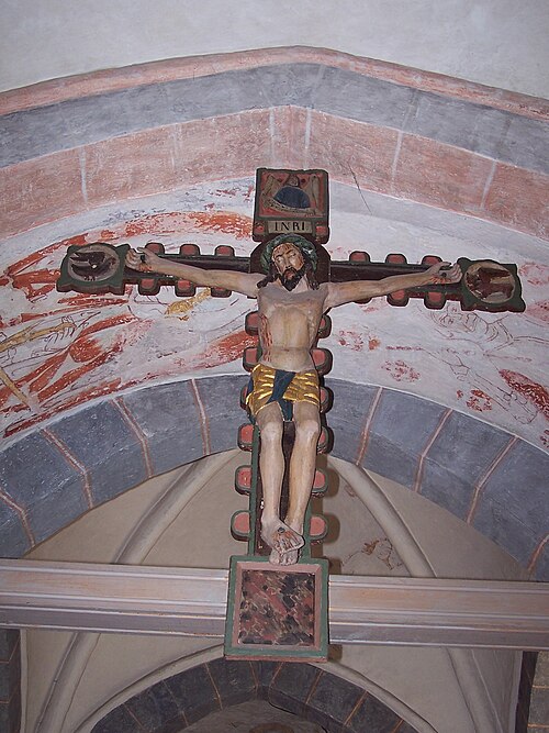 Kävlinge gamla kyrka, interno