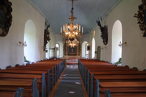 Säters kyrka, interno