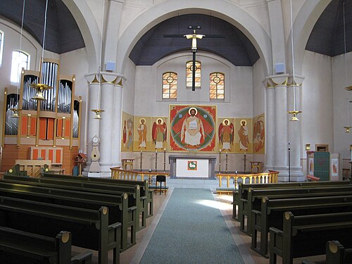 Örsjö kyrka, interno