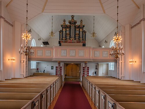 Piteå stadskyrka, intérieur