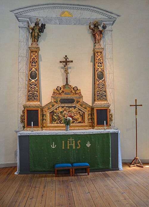 Åseda kyrka, interno