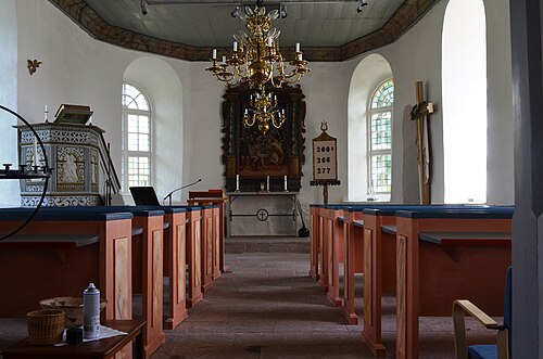 Härna kyrka, intérieur