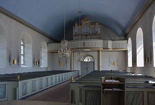 Jämjö kyrka, intérieur