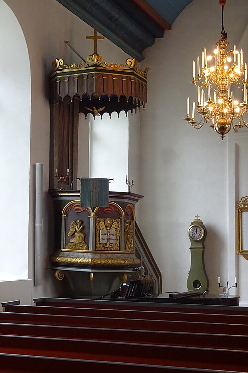 Ytterby kyrka, interno