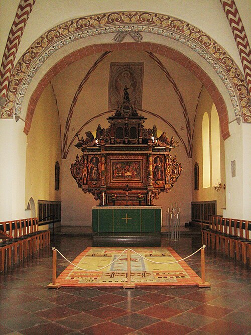 Åhus S:ta Maria kyrka, intérieur
